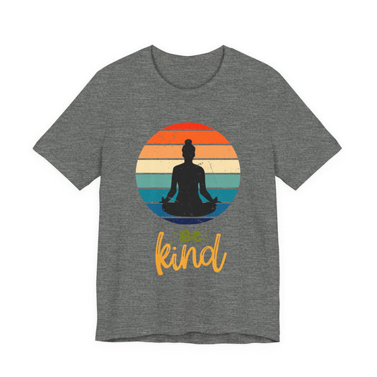 Be Kind Yoga Sunset Tee