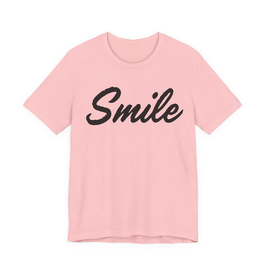 SMILE Simple Text Tee