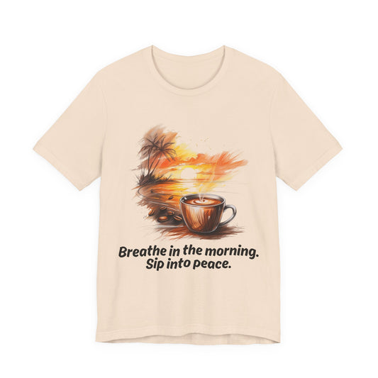 Morning Peace Coffee Tee