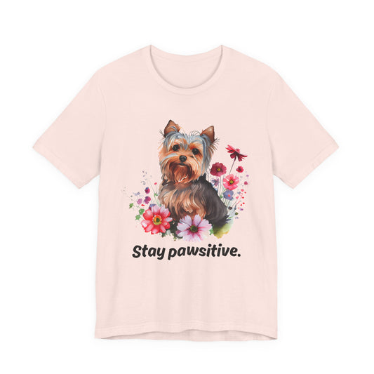 Stay Pawsitive Dog Lover Tee