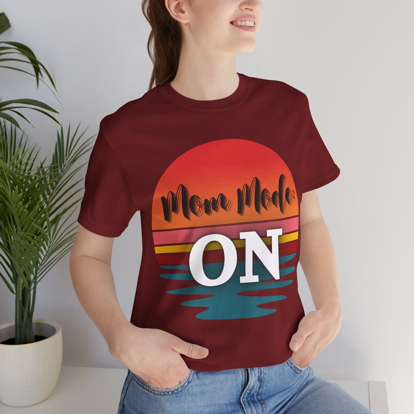 Retro Mom Mode On Tee