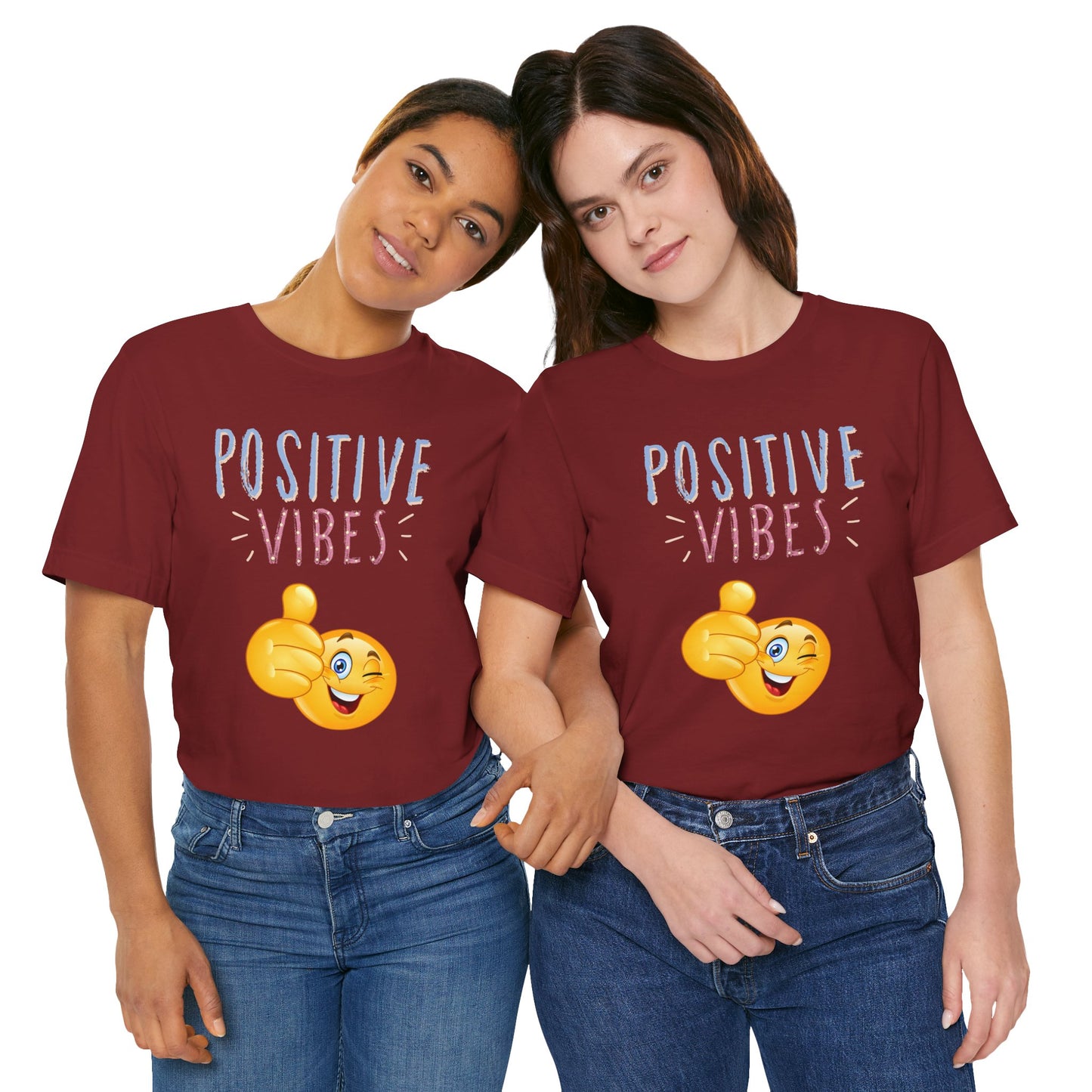 Positive Vibes Thumbs Up Tee