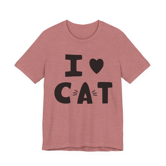 I Love Cat Tee