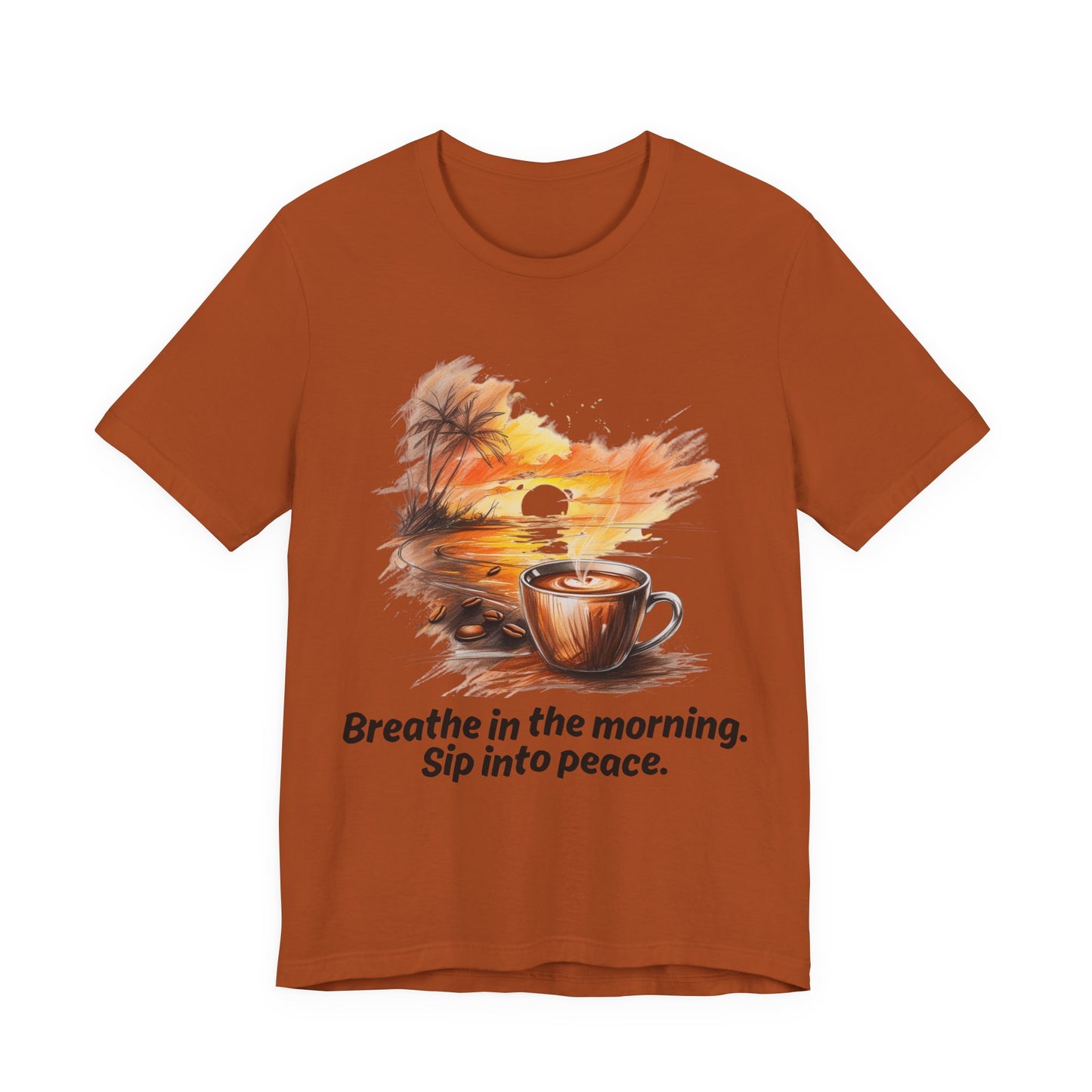 Morning Peace Coffee Tee