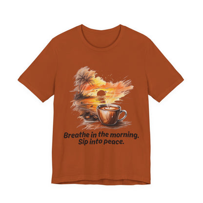Morning Peace Coffee Tee