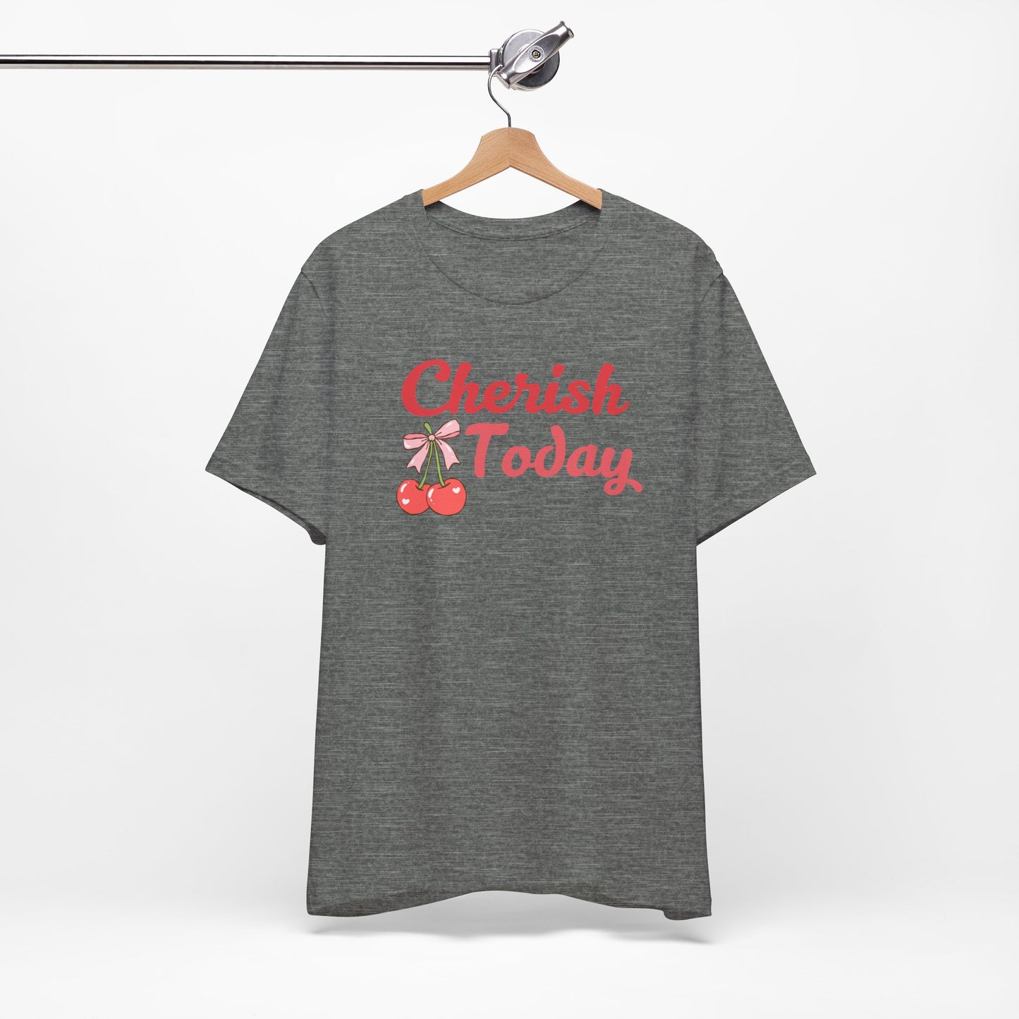 Cherish Today Cherry Bow Tee