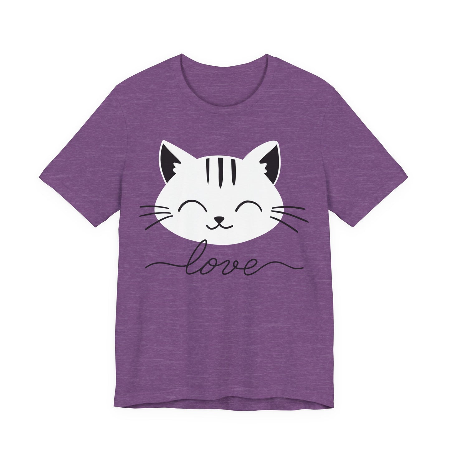 Cat Love Minimalist Tee
