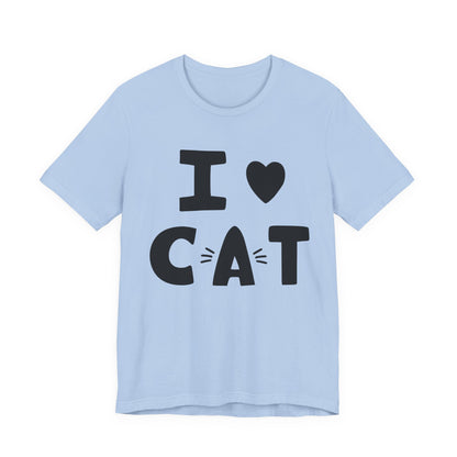 I Love Cat Tee