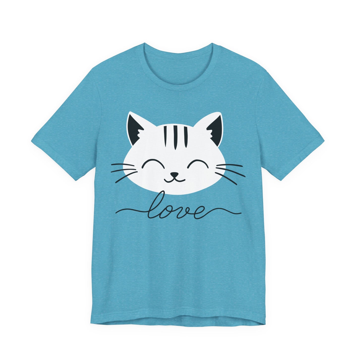 Cat Love Minimalist Tee