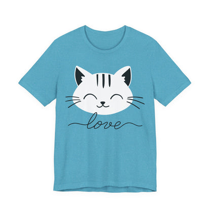 Cat Love Minimalist Tee