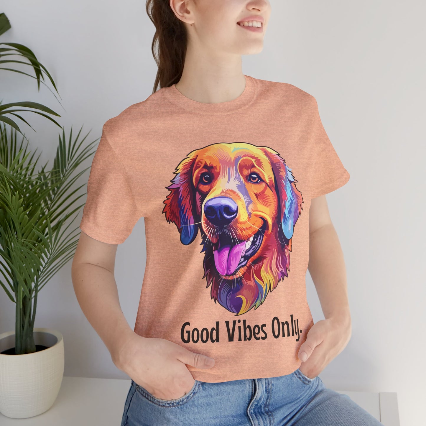 Good Vibes Only Dog Tee