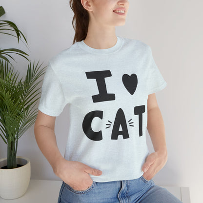 I Love Cat Tee
