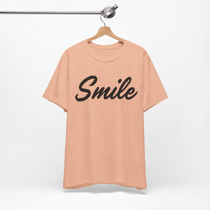SMILE Simple Text Tee