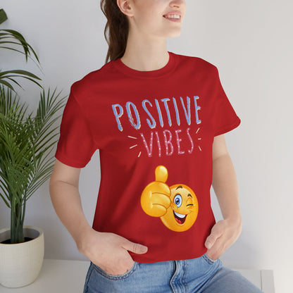 Positive Vibes Thumbs Up Tee