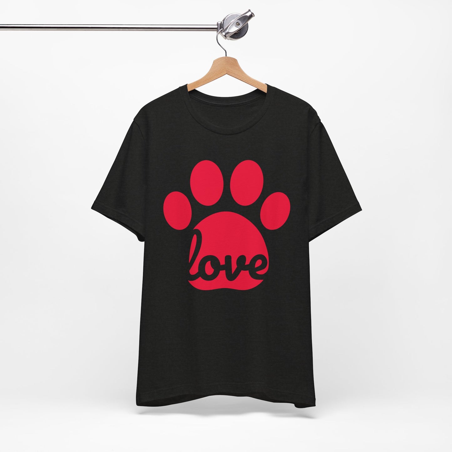 Love Paw Print Jersey Tee