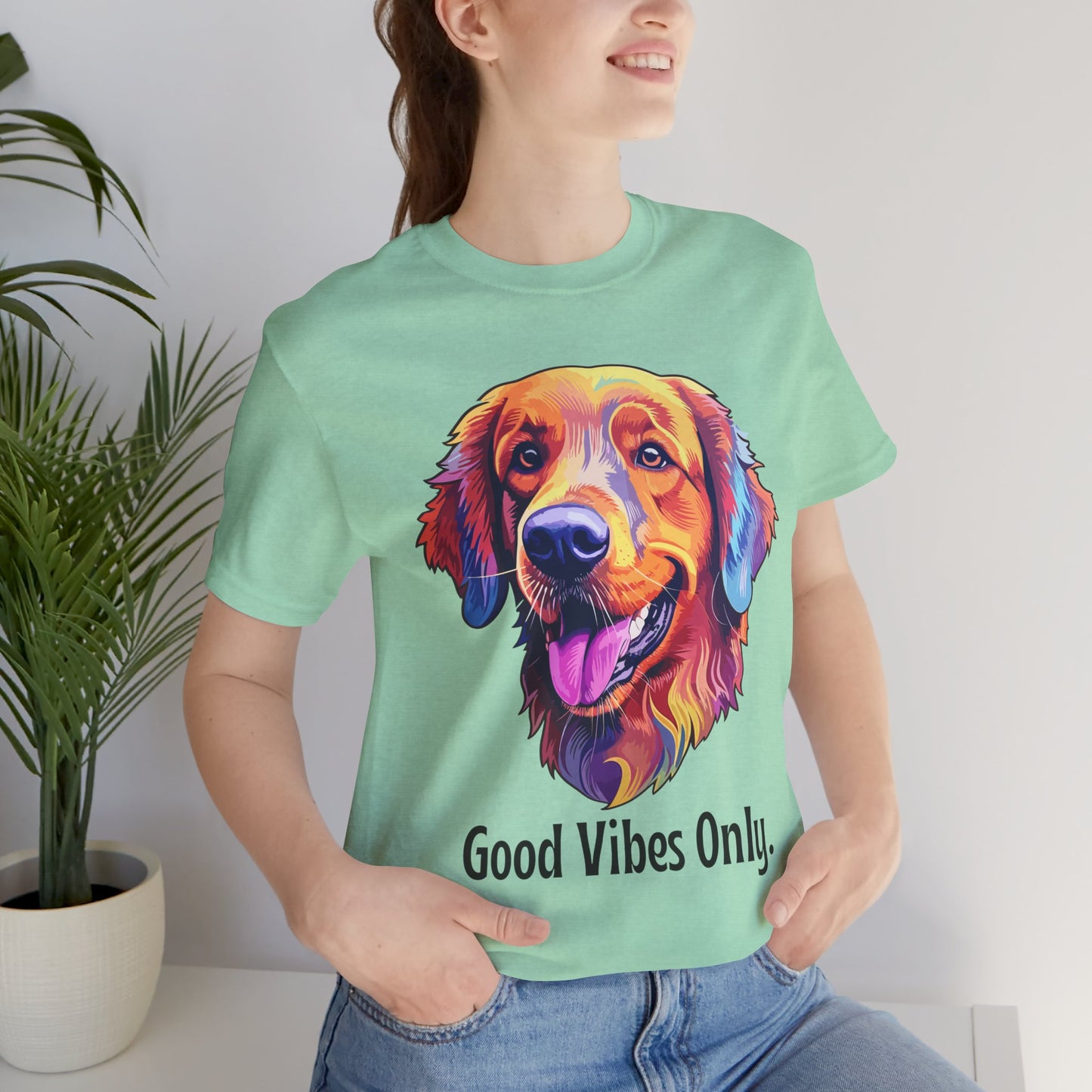 Good Vibes Only Dog Tee