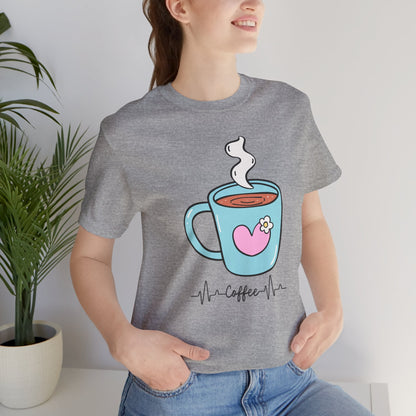 Coffee Lover's Heart Tee