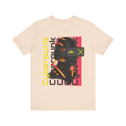 Cyberpunk Glitch Head Tee