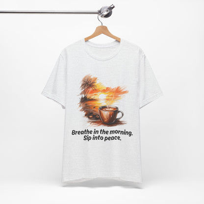 Morning Peace Coffee Tee