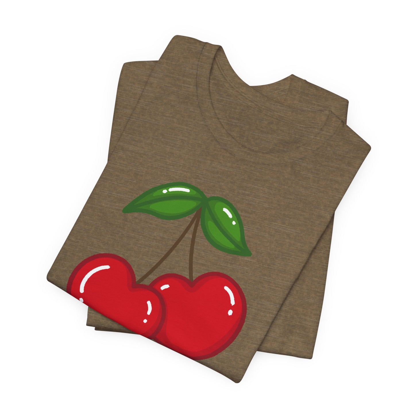 Have a Nice Day Cherry Hearts Tee