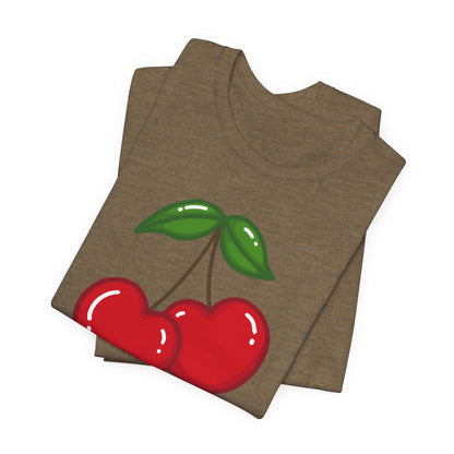 Have a Nice Day Cherry Hearts Tee