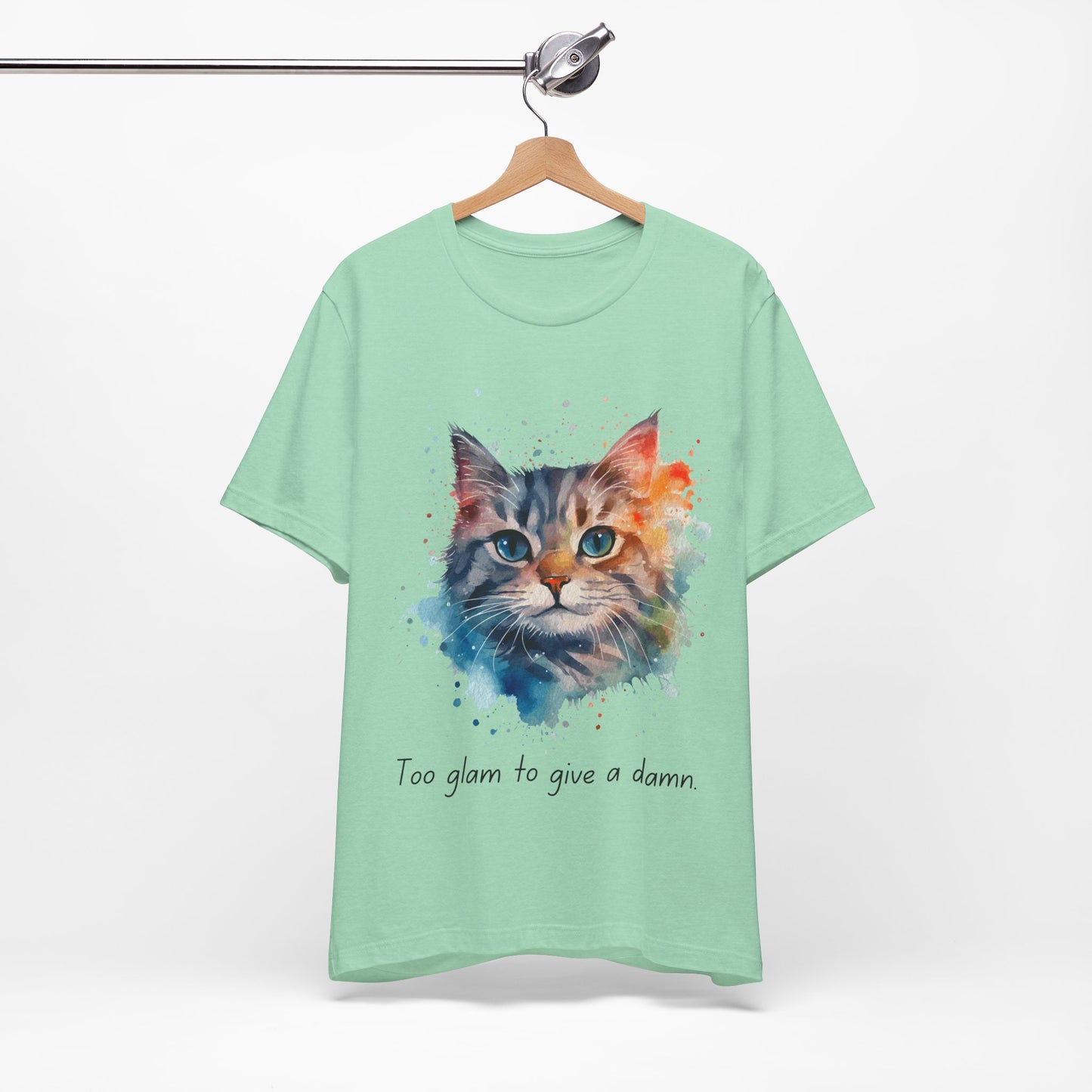 Watercolor Cat Tee