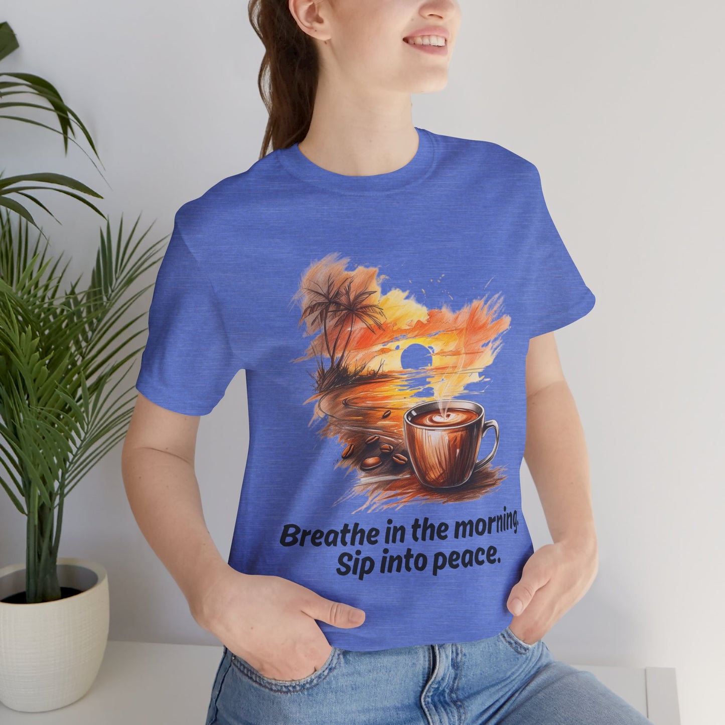 Morning Peace Coffee Tee