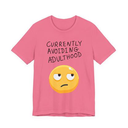 Avoiding Adulthood Emoji Tee