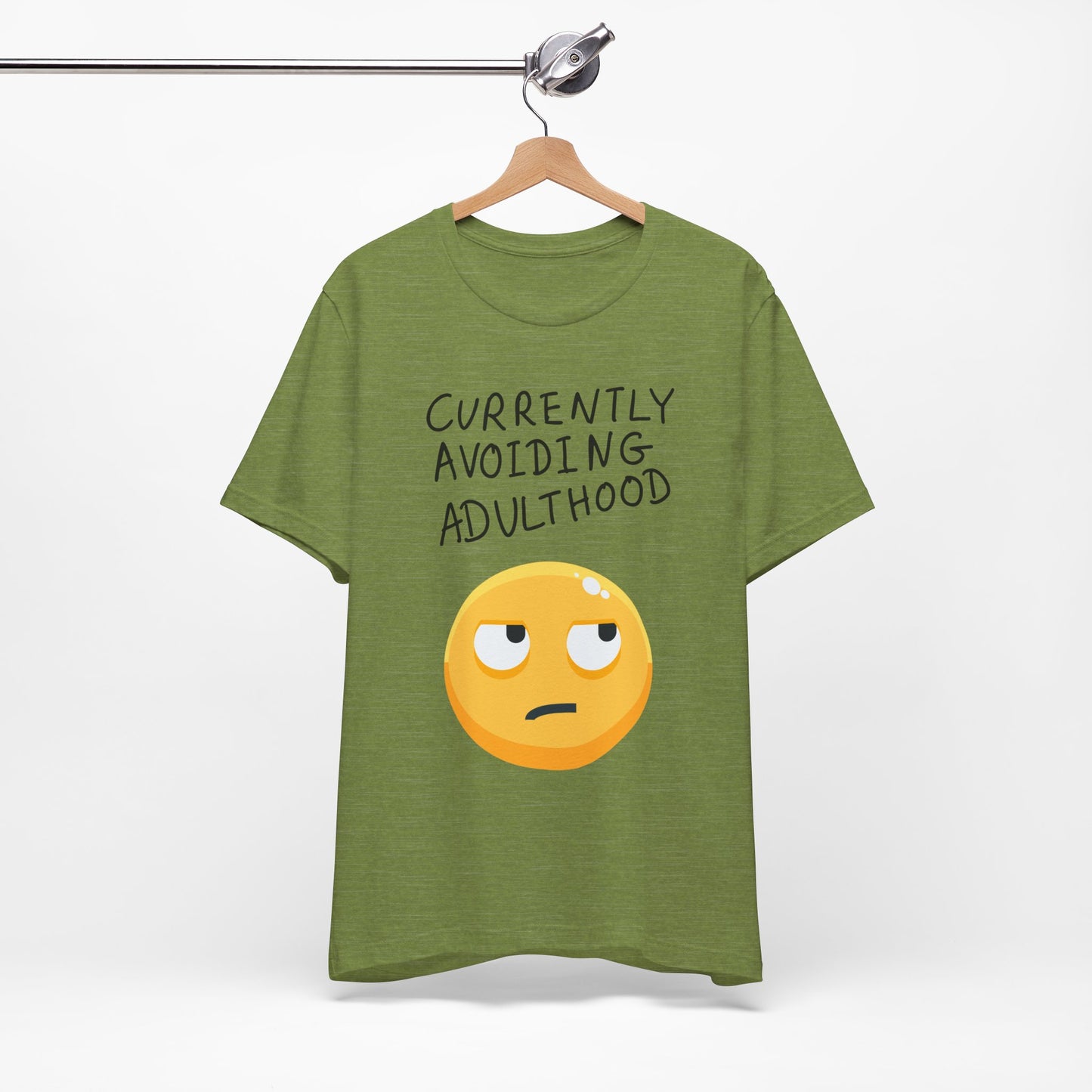 Avoiding Adulthood Emoji Tee