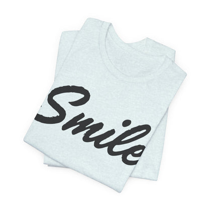 SMILE Simple Text Tee