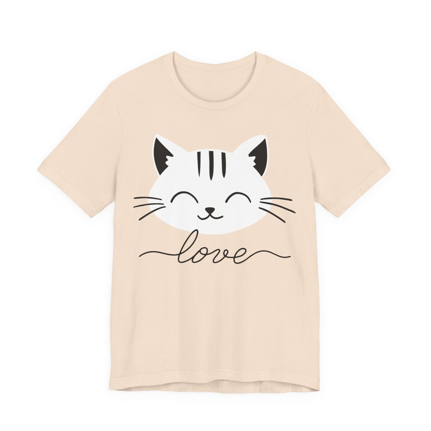 Cat Love Minimalist Tee