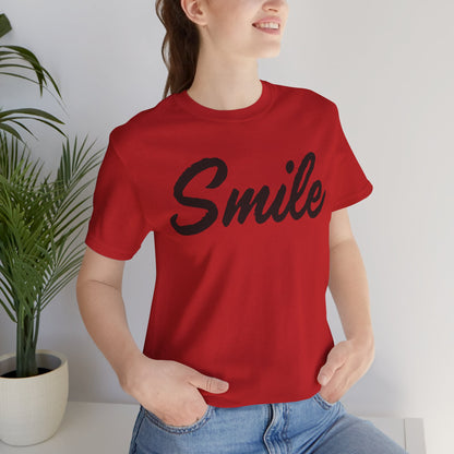 SMILE Simple Text Tee
