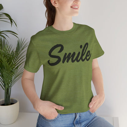 SMILE Simple Text Tee