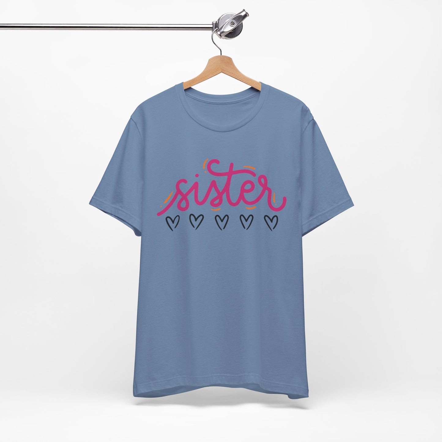 Sister Love Hearts Tee
