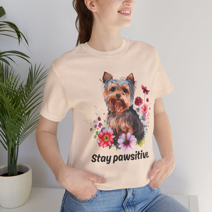 Stay Pawsitive Dog Lover Tee