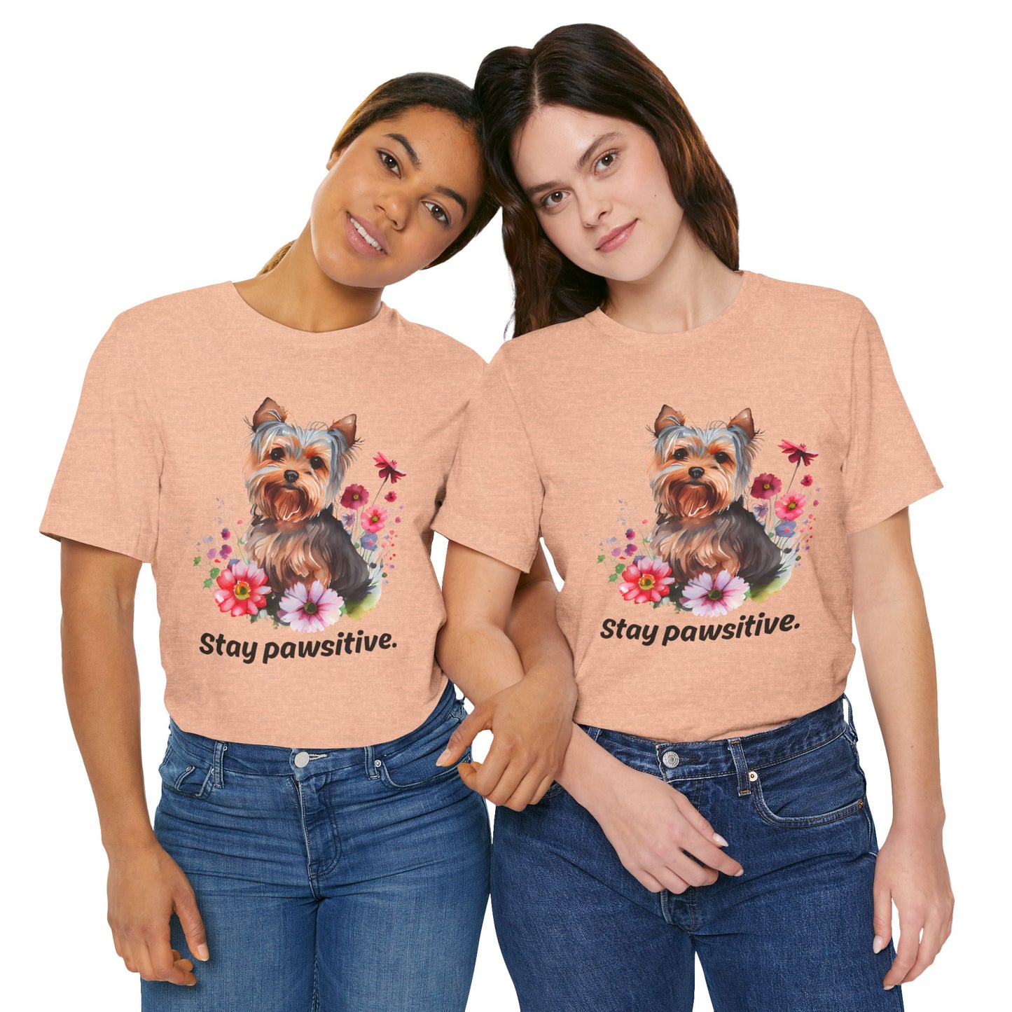 Stay Pawsitive Dog Lover Tee