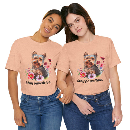 Stay Pawsitive Dog Lover Tee