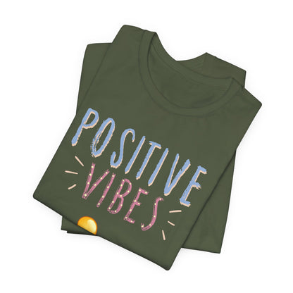 Positive Vibes Thumbs Up Tee