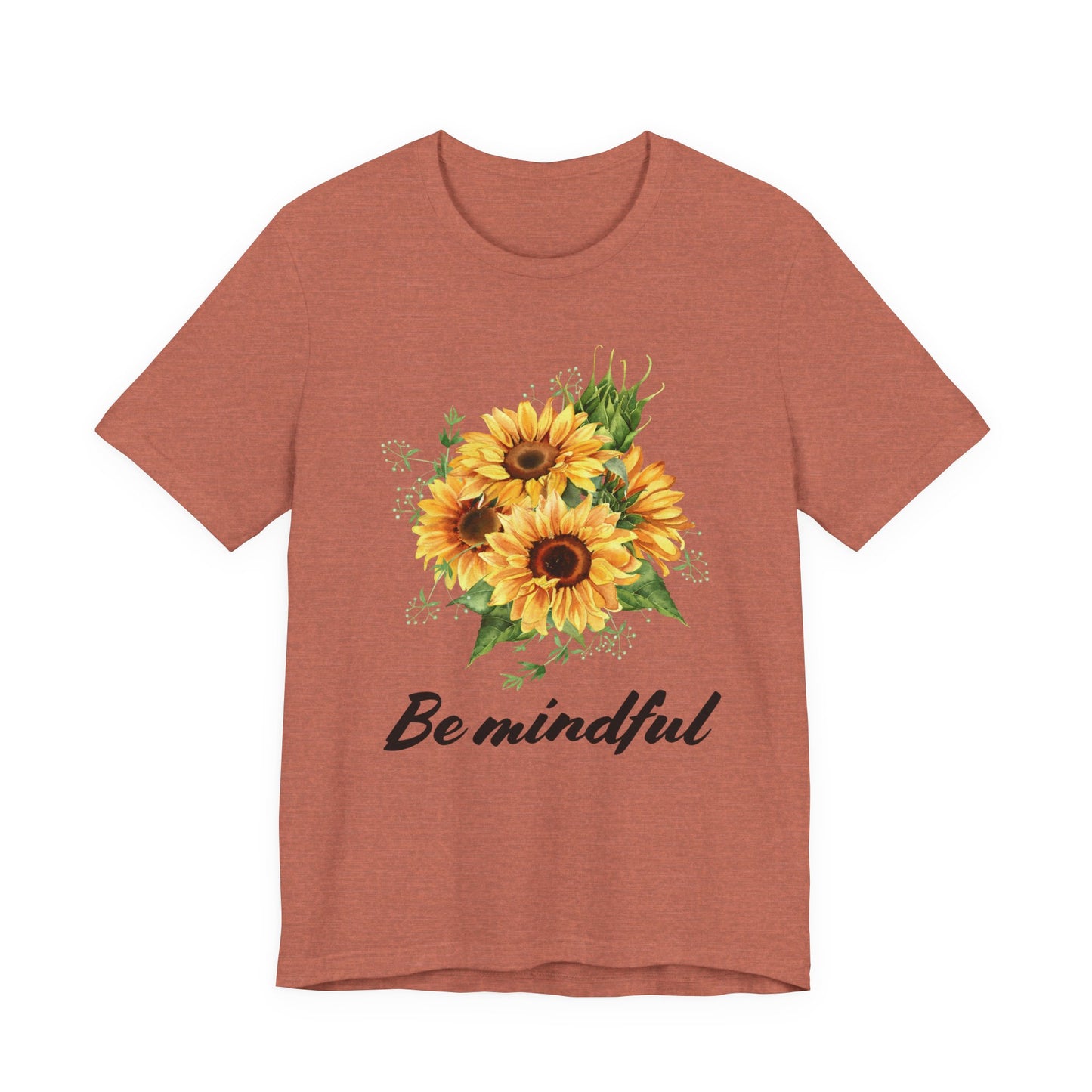 Be Mindful Sunflower Tee