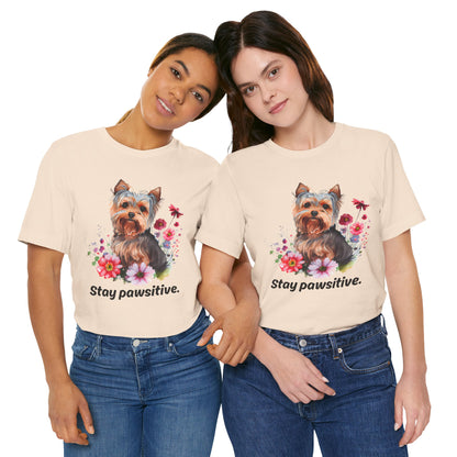 Stay Pawsitive Dog Lover Tee