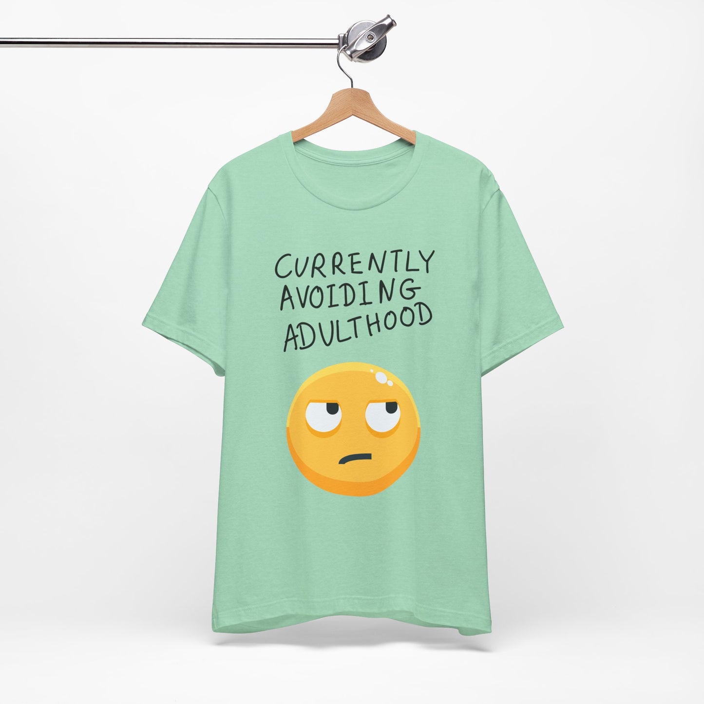 Avoiding Adulthood Emoji Tee