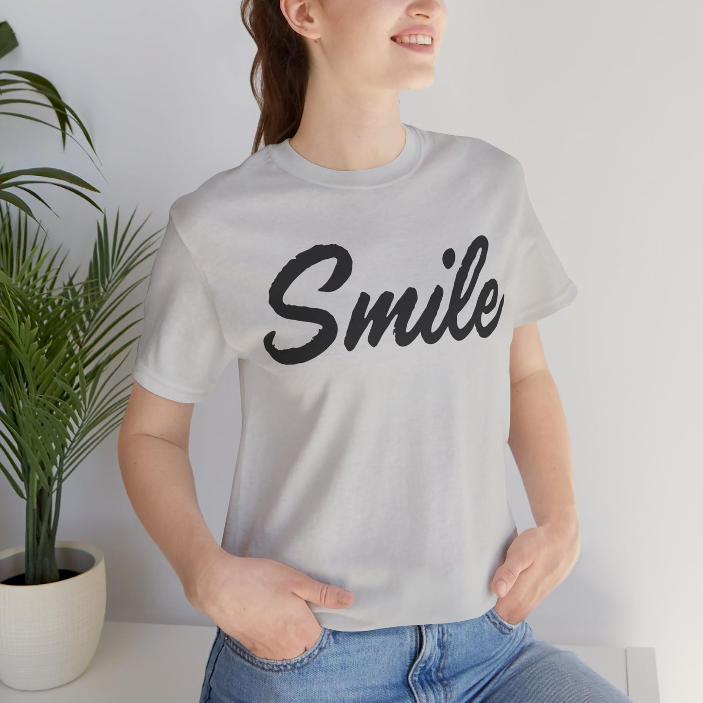 SMILE Simple Text Tee