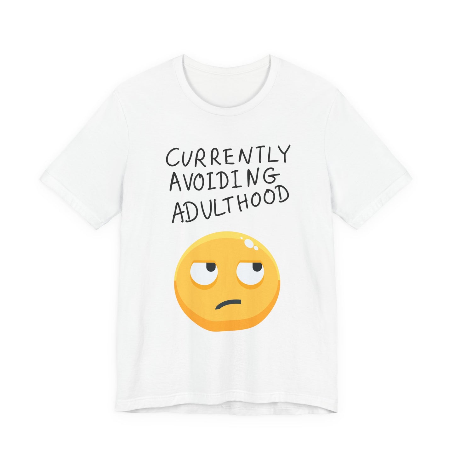 Avoiding Adulthood Emoji Tee