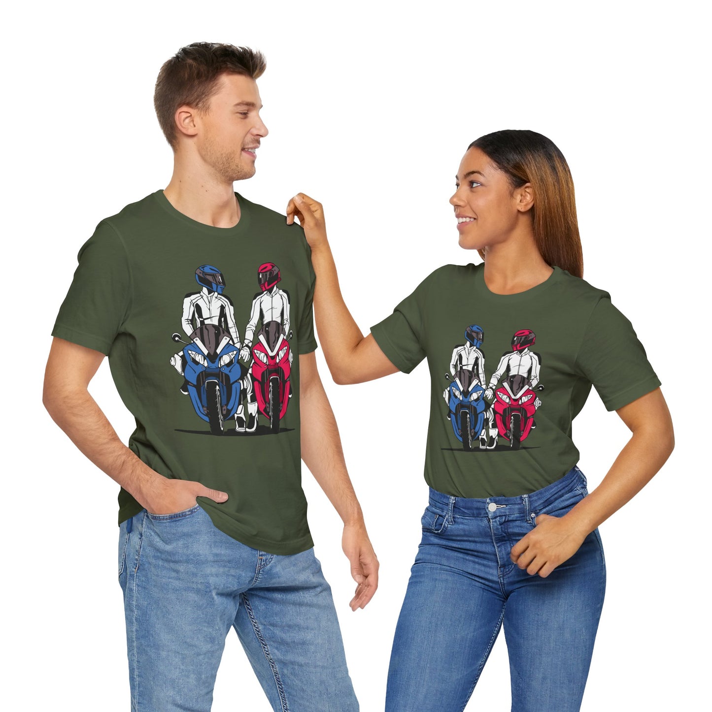 Ride Together Couple Goals Tee