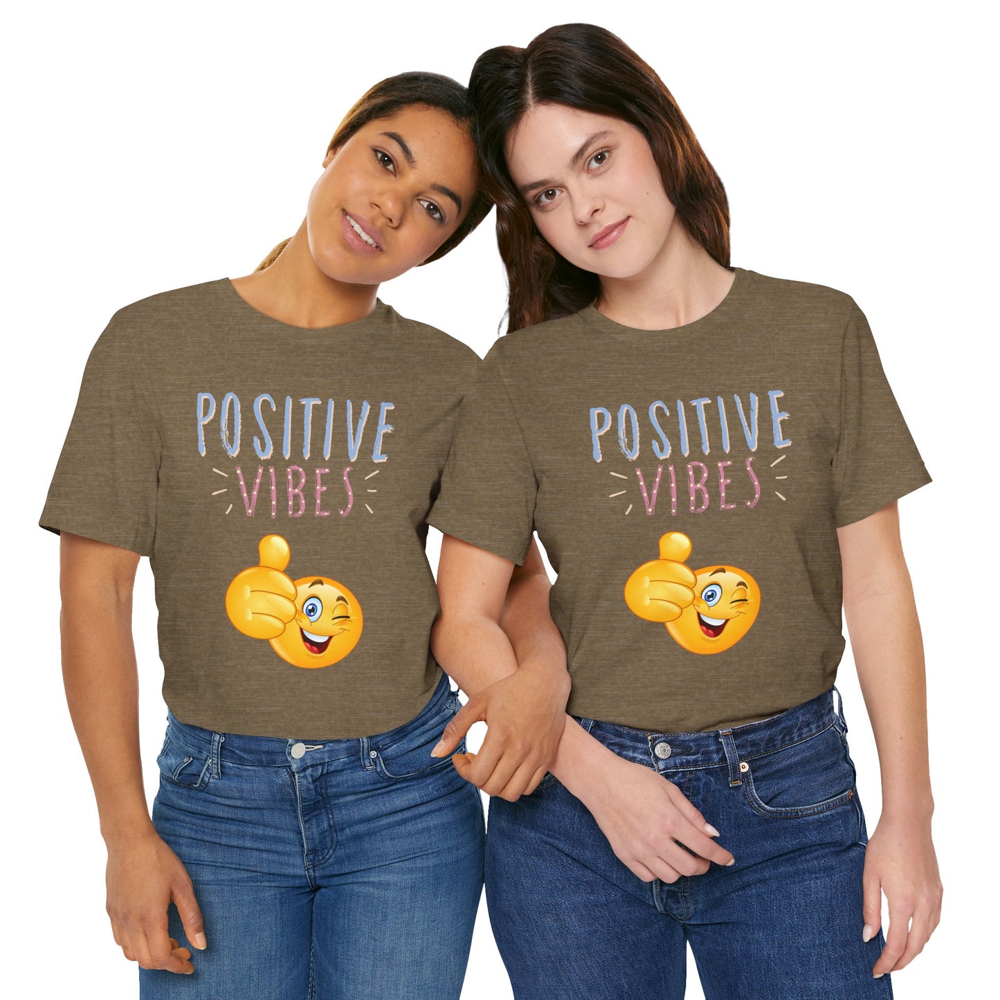 Positive Vibes Thumbs Up Tee