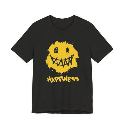 Grungy Happiness Smiley Tee
