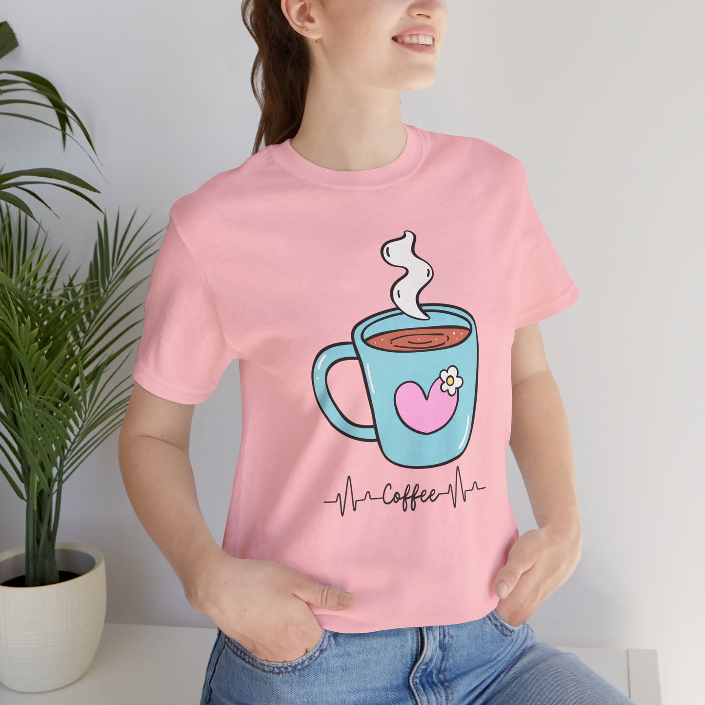 Coffee Lover's Heart Tee