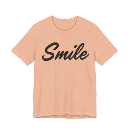 SMILE Simple Text Tee