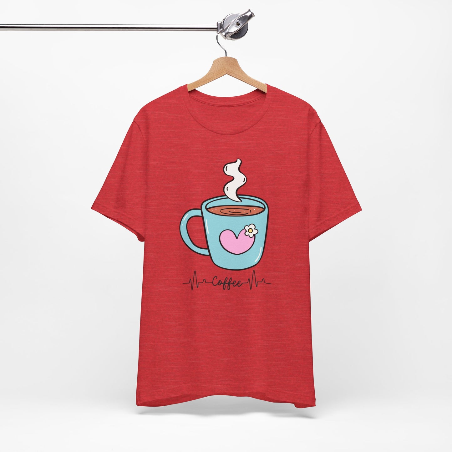 Coffee Lover's Heart Tee