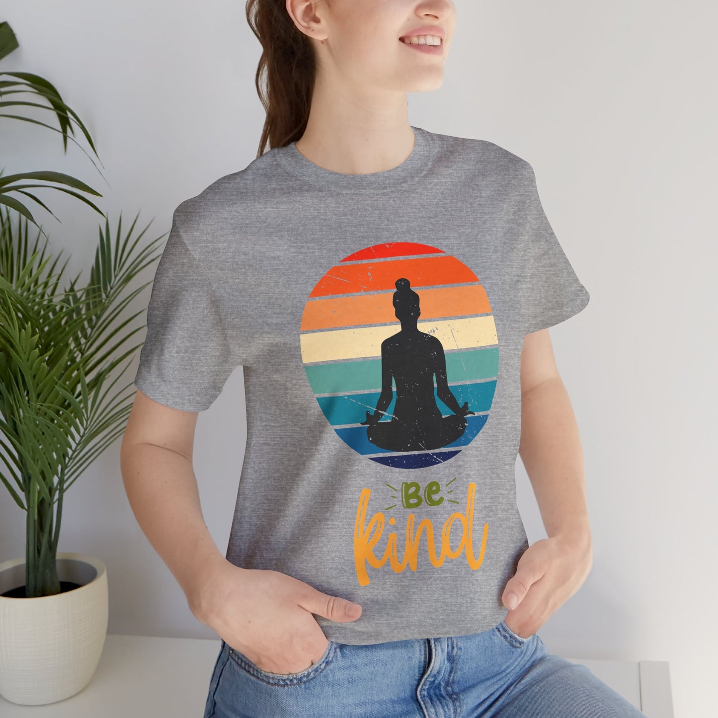 Be Kind Yoga Sunset Tee